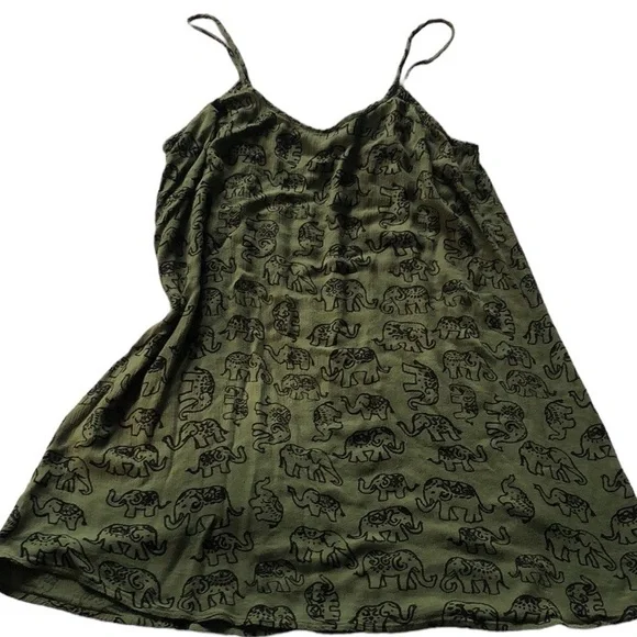 olive green strappy dress Olive Green Mermaid Satin Prom Dresses with Slit Spaghetti Strap Eveni –  Viniodress main image 1